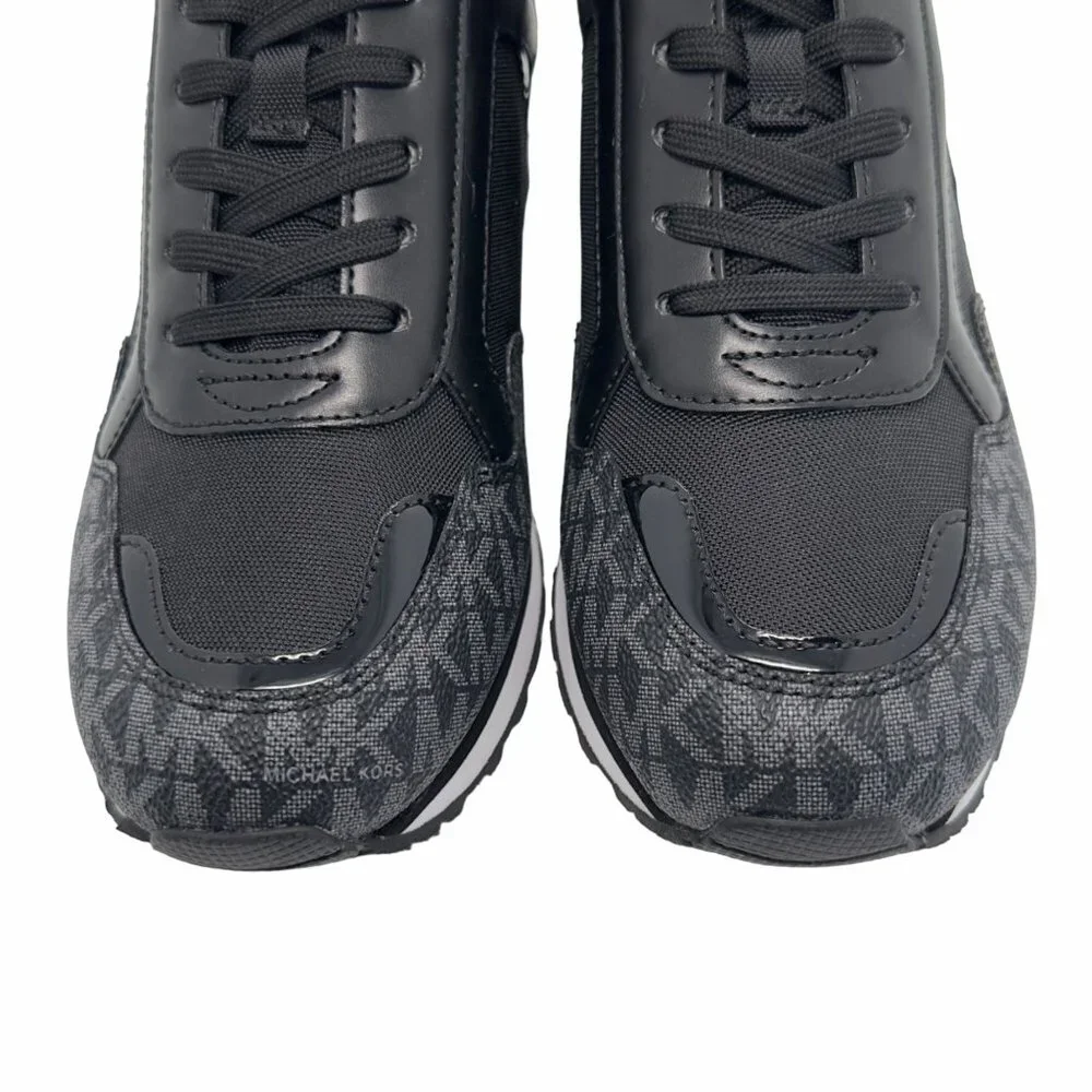 ✨MICHAEL KORS Wilma Trainer Sz 6 Women's Shoes Casual Sneakers Black 49S1WIFS1D✨ - Picture 10 of 10